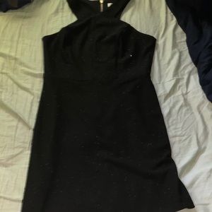 Glittery Black Dress